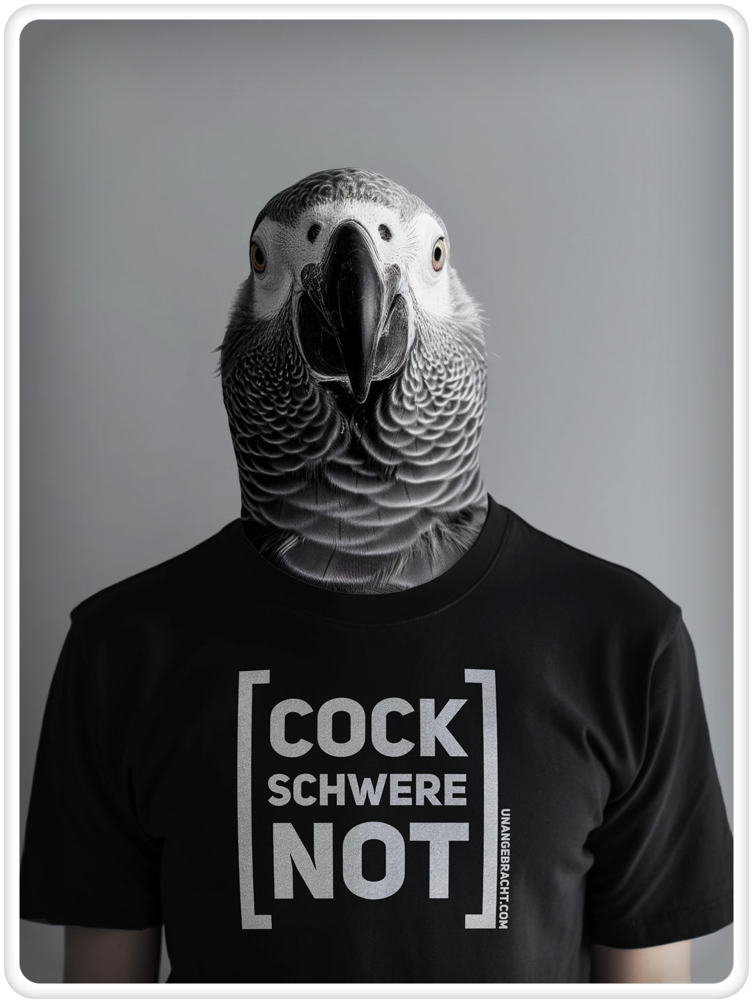 T-Shirt · Unisex · "Cock schwere Not" · Bella + Canvas 3001